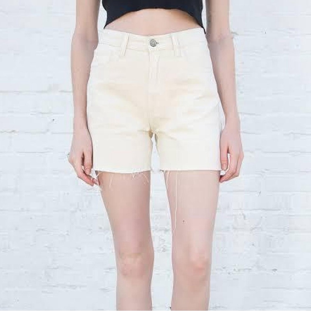 Brandy Melville Molly Denim Cargo Shorts Size M